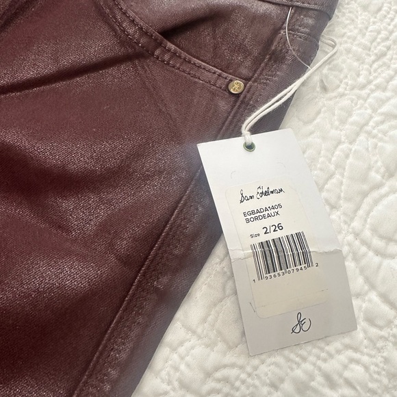 Sam Edelman faux leather denim pants - Picture 4 of 10